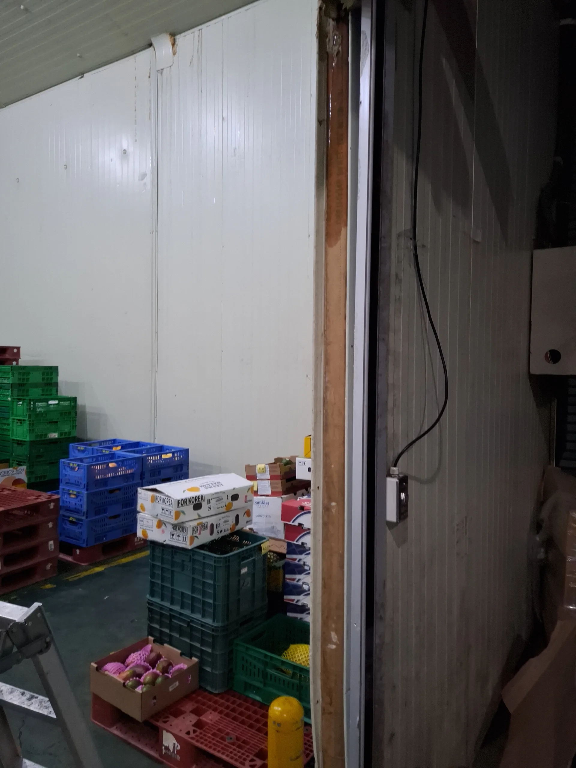 남양주 냉동창고 문틀교체 sus304 출입구 마감재 제작 보수 사진 8