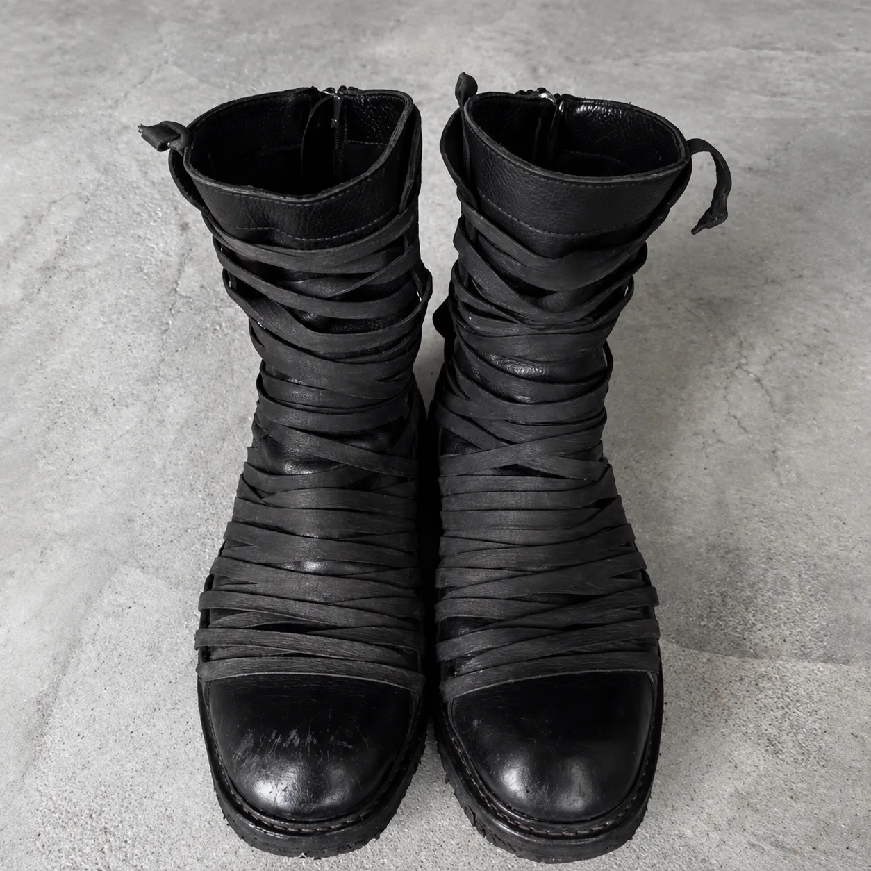 H.J Archive Wrap Boots 설명 사진