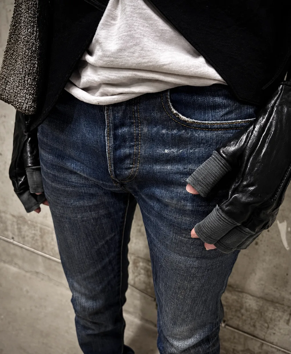 Premium Washed Slim Denim 1