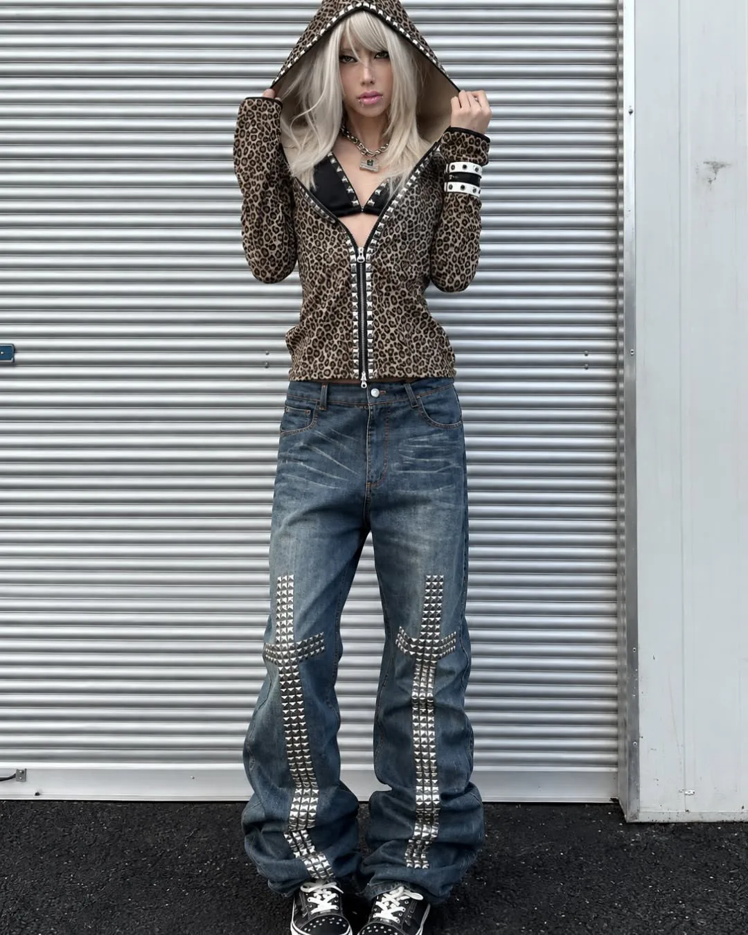 Fierce Leopard Zip-Up 3