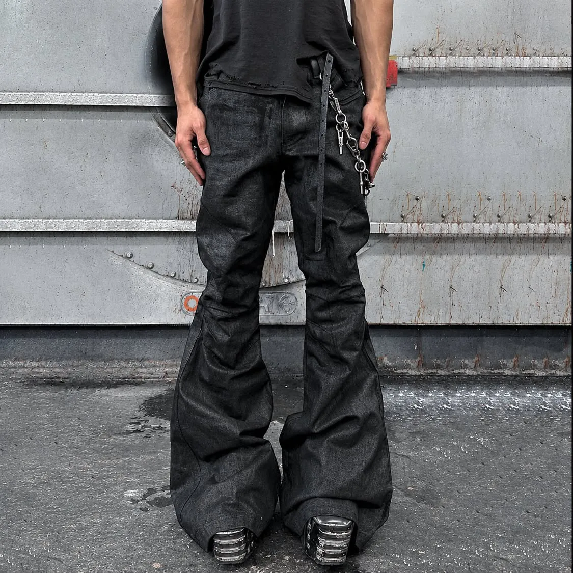 OBSIDIAN FLARE JEANS 설명 사진