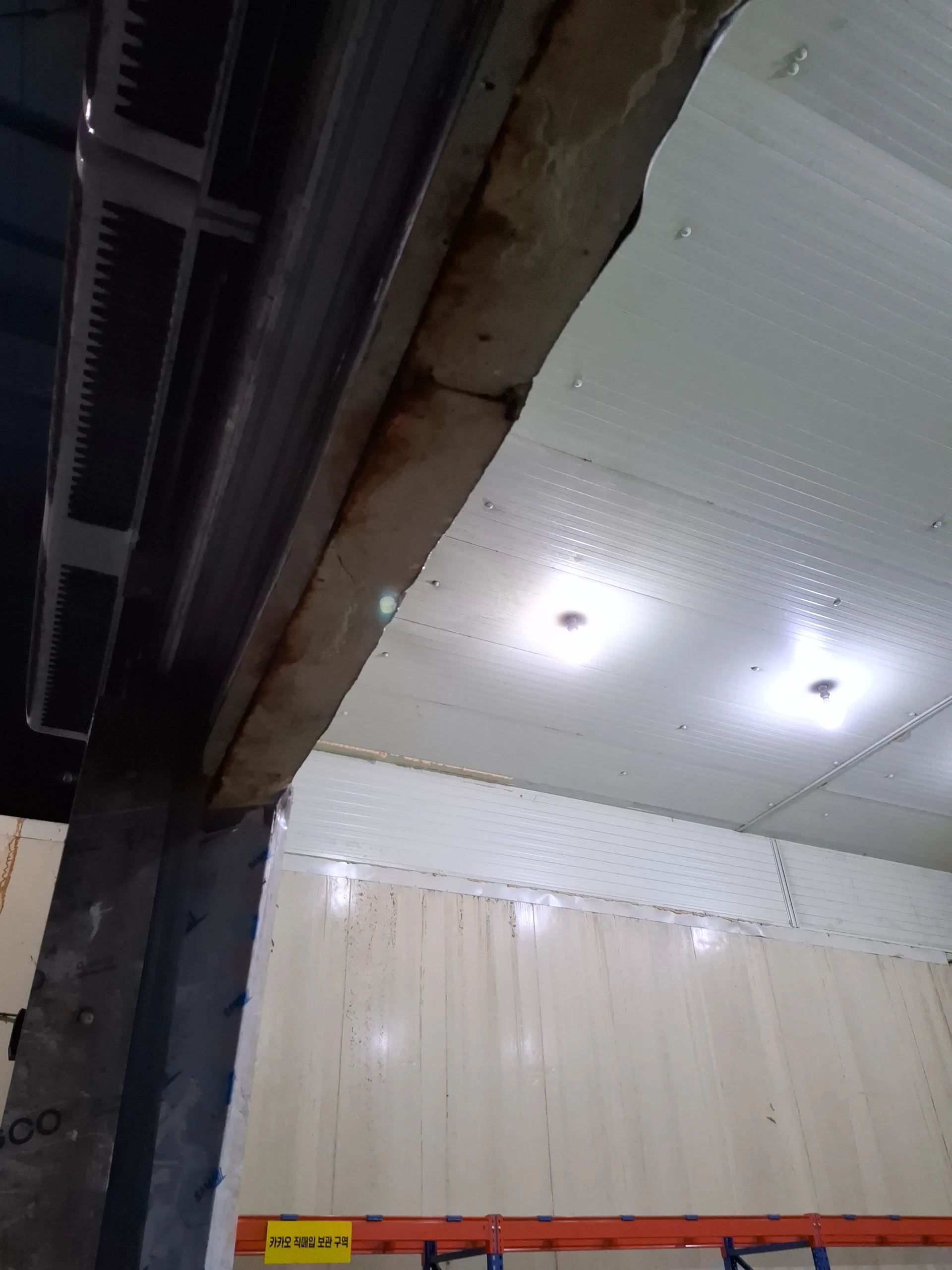 남양주 냉동창고 문틀교체 sus304 출입구 마감재 제작 보수 사진 9
