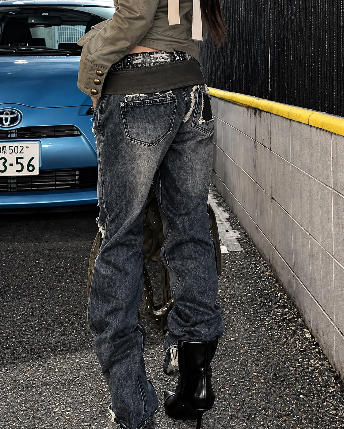 Studded Ruin Denim 2