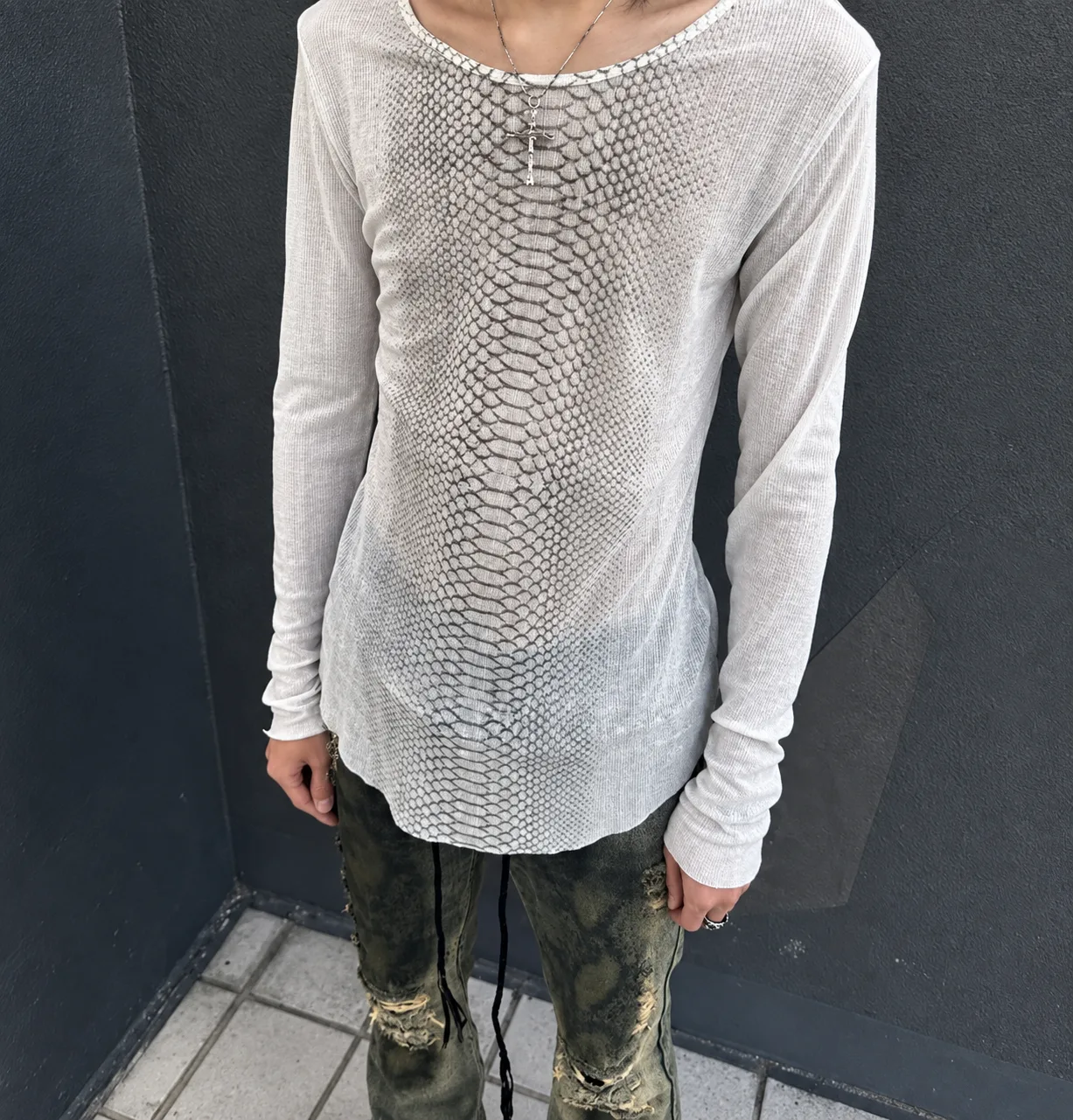 Snake Print Long Sleeve 3