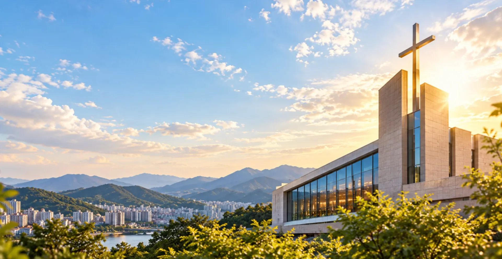 행복한 말씀이, 감사의 찬양이 넘치는 교회에서 함께 예배드립니다