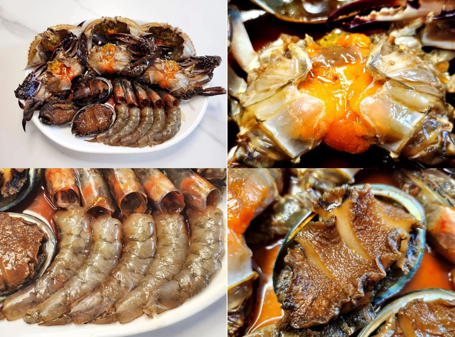 모듬 간장게장(꽃게+새우+전복)