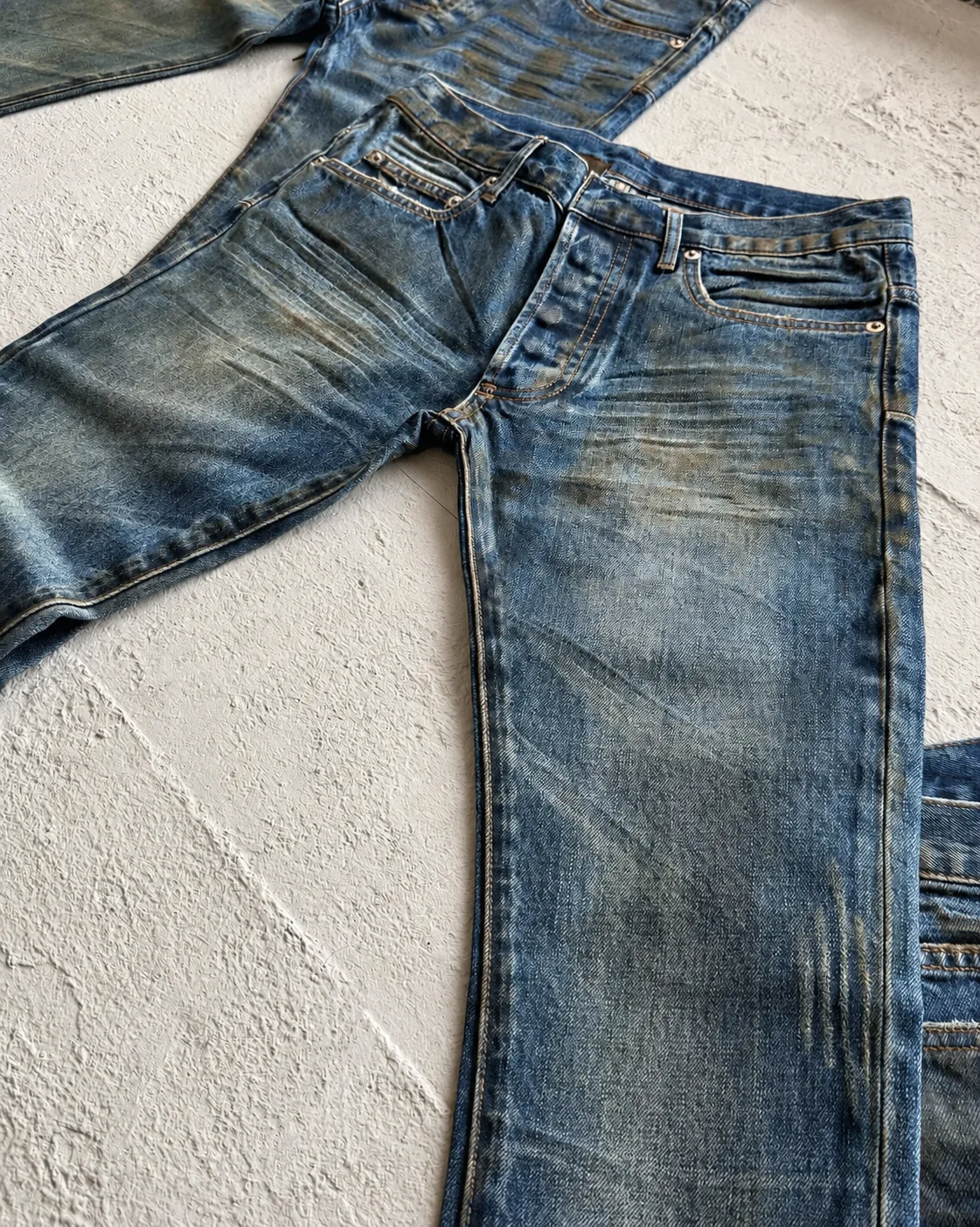 Premium Washed Slim Denim 4