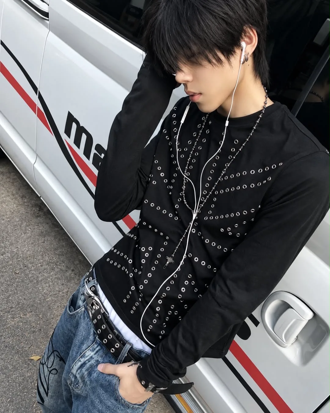 Iron Veil Eyelet Long Sleeve 2