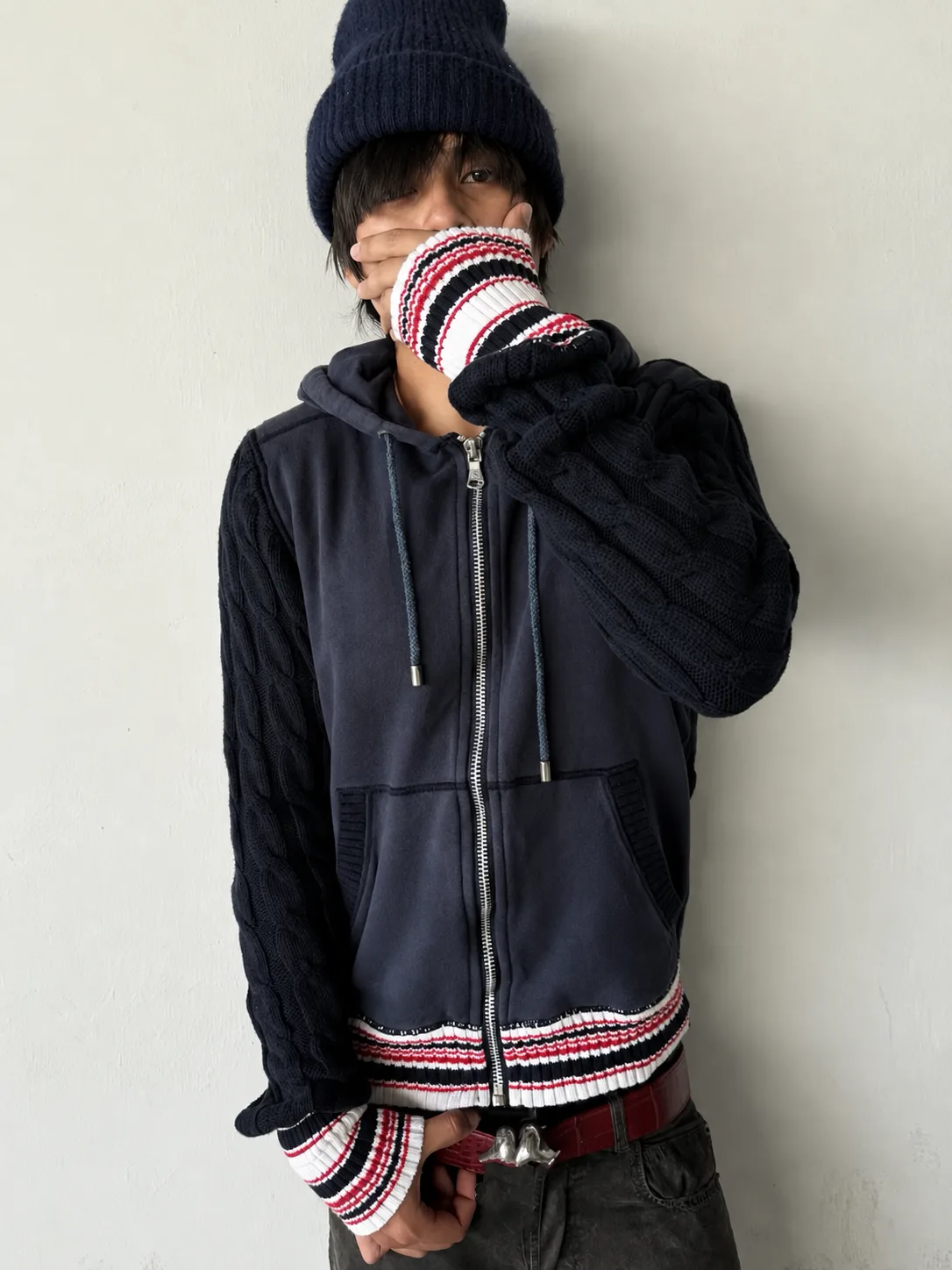 [PREMIUM COLLECTION]  VD Riot Knit Zip-Up 3