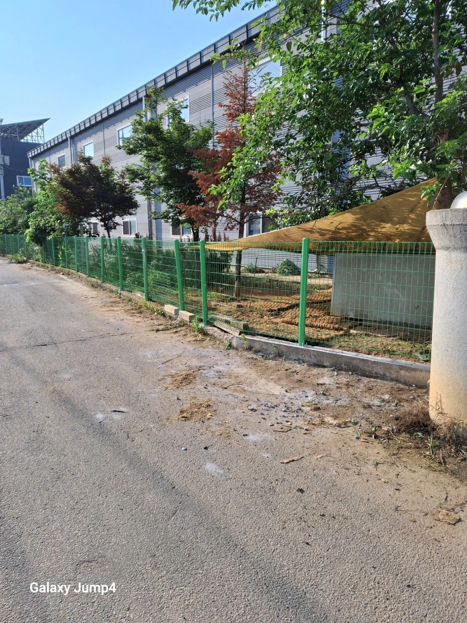 오산 공장 펜스 교체,철망울타리설치 사진 17