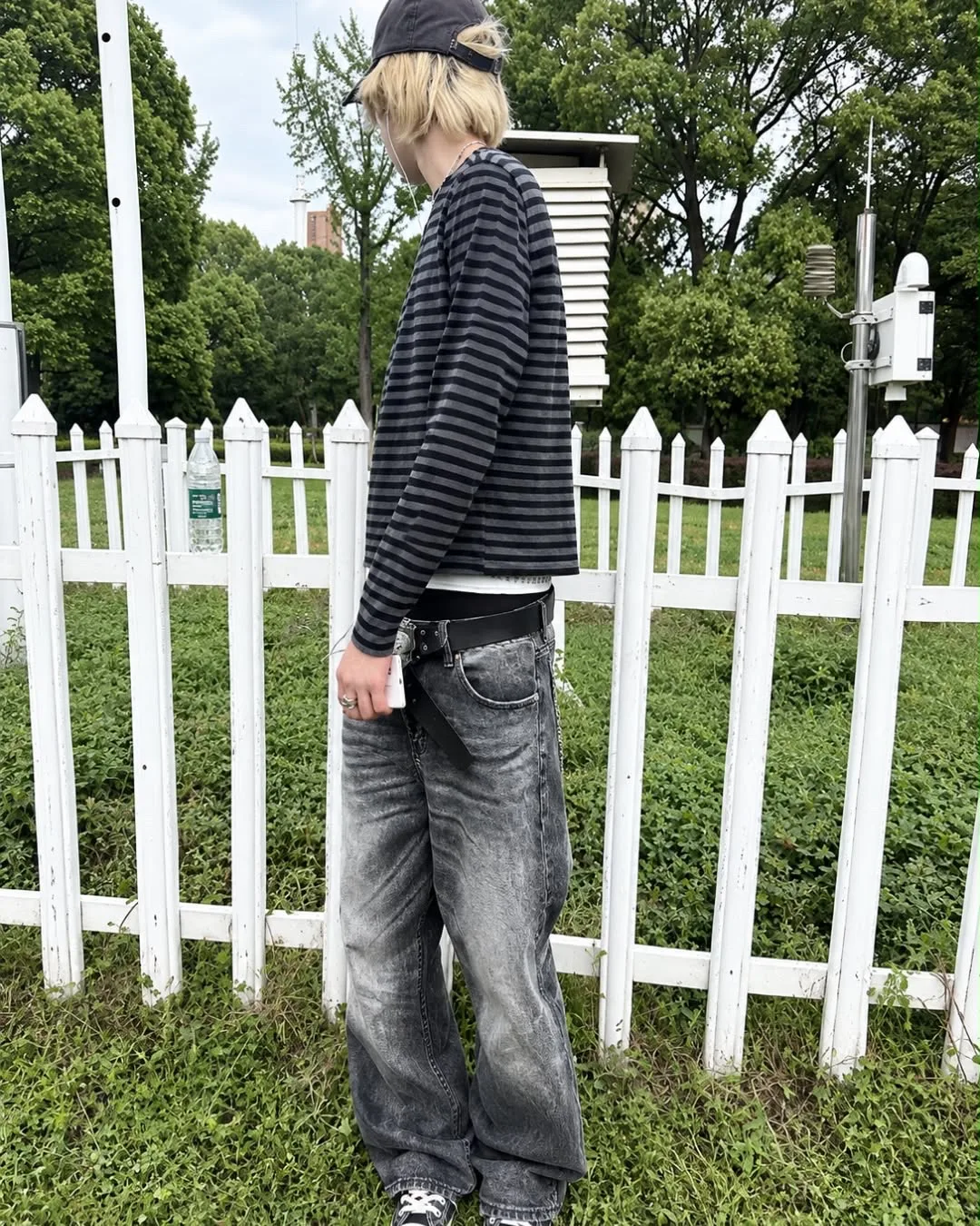 Grunge Stripe Long Sleeve 3