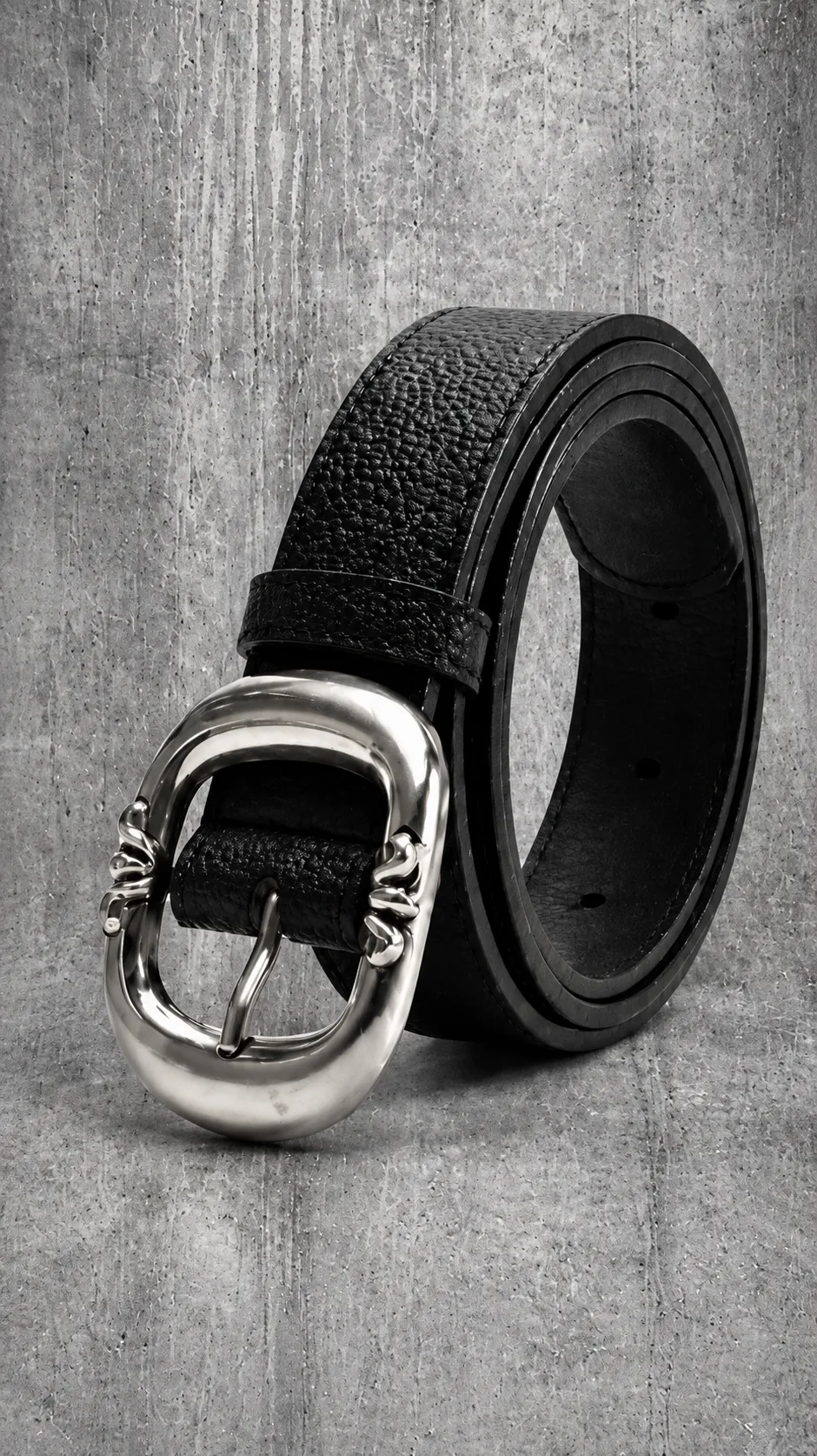 SILVER GOTHiC BELT 3