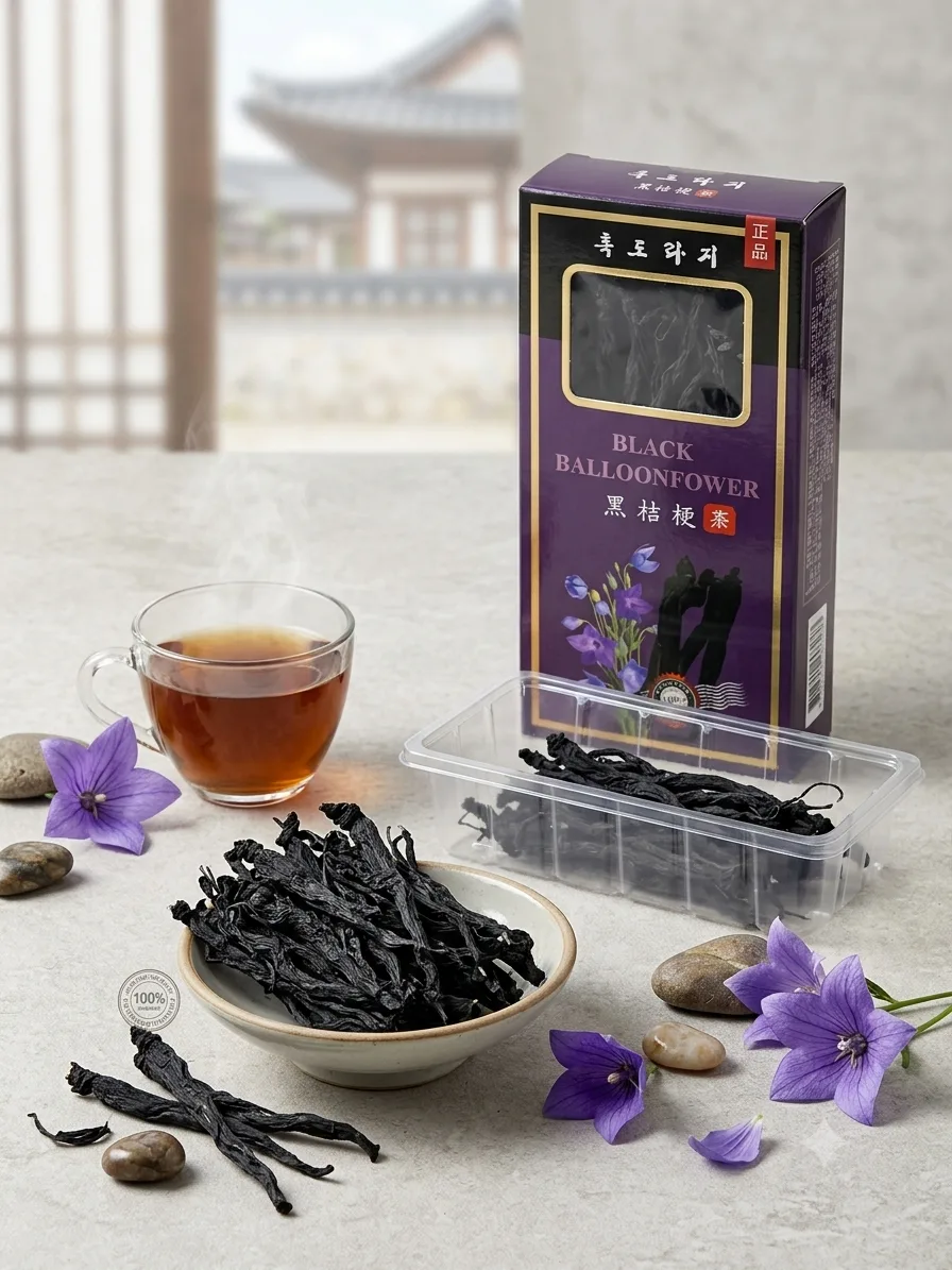흑도라지 국내산 150g 설명 사진
