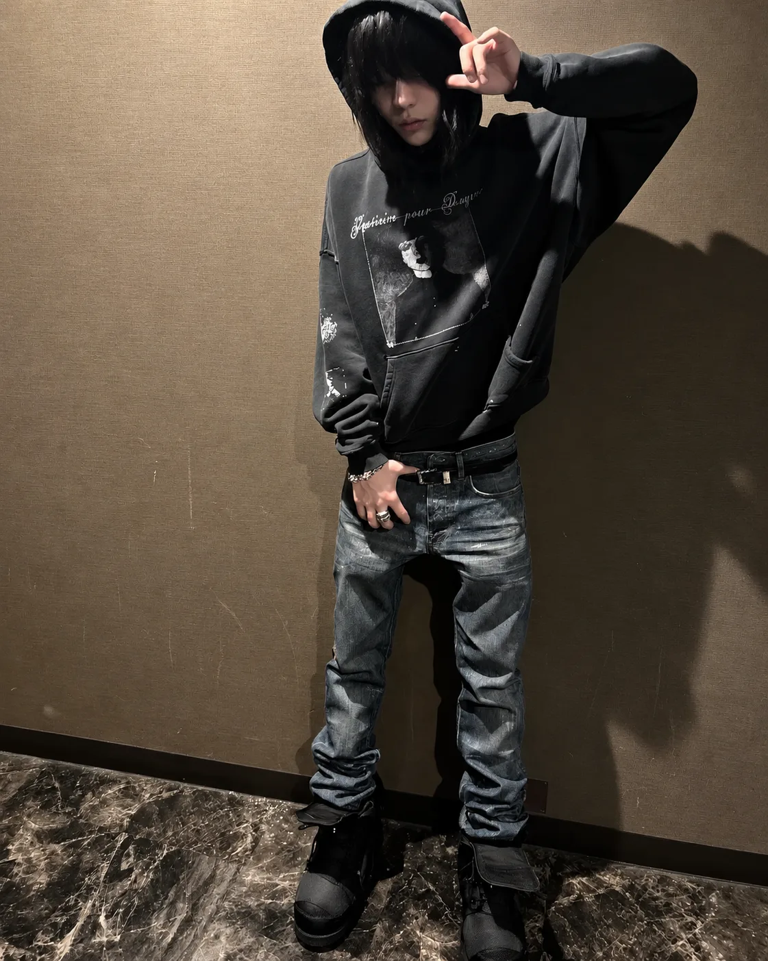 Premium Washed Slim Denim 2