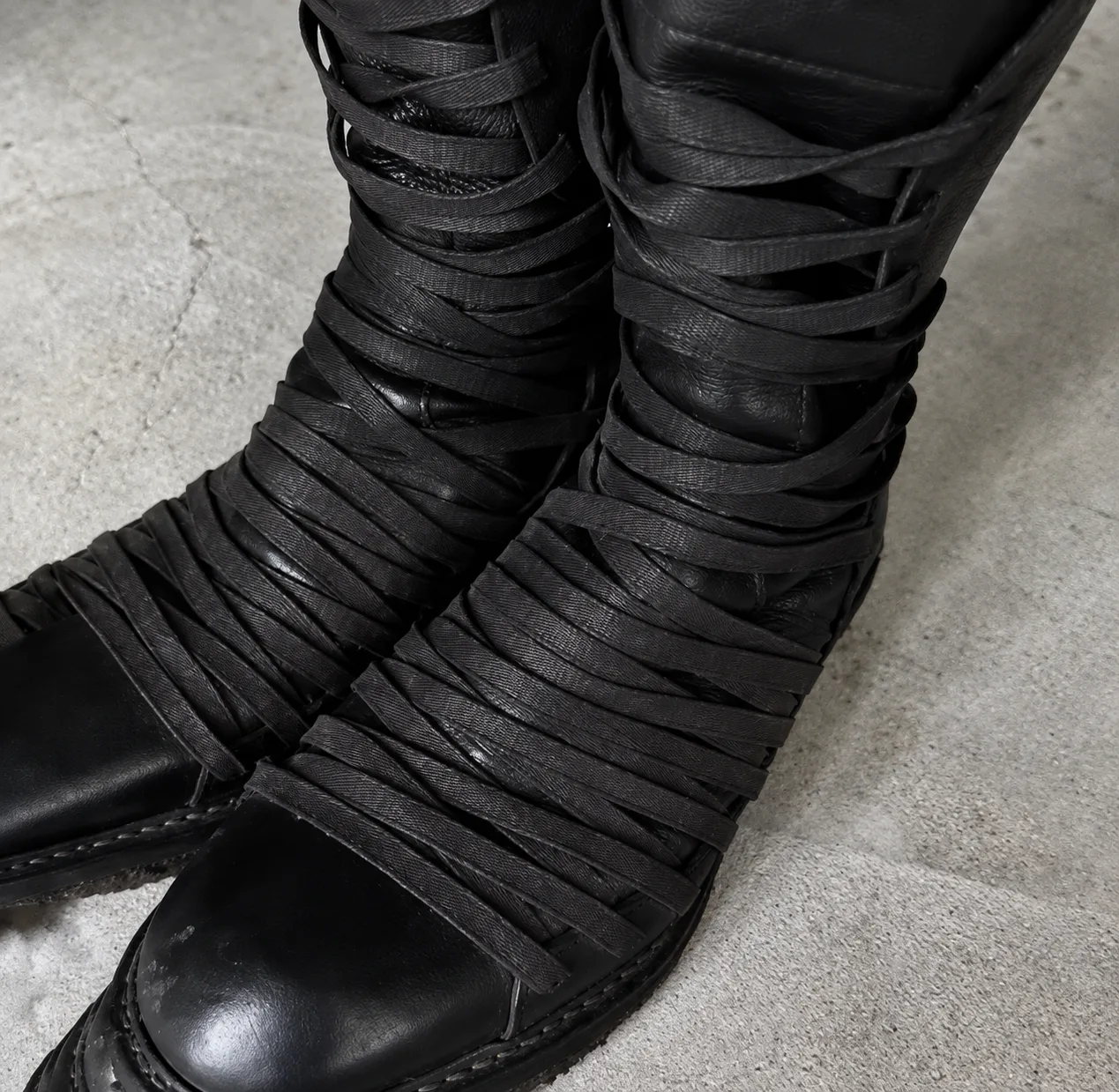 H.J Archive Wrap Boots 2