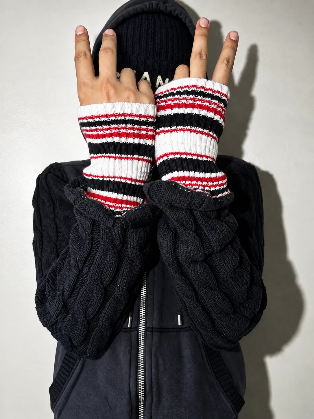 [PREMIUM COLLECTION]  VD Riot Knit Zip-Up 2