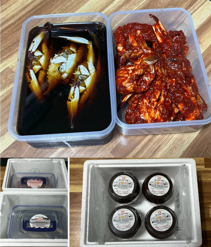 간장게장 1.8kg + 양념게장 1kg