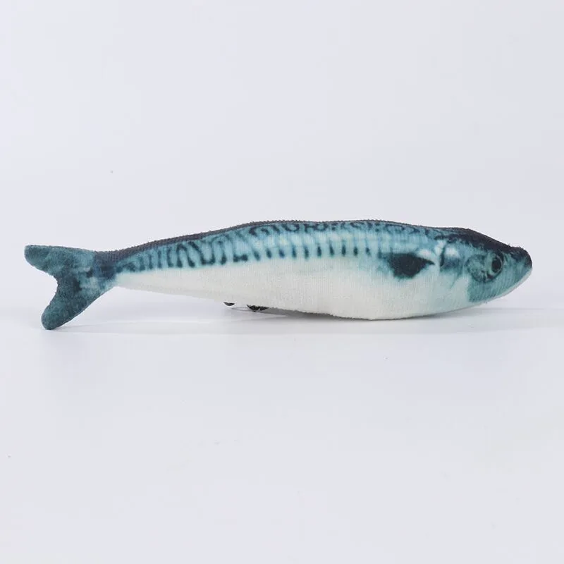 와이낫펫 캣닢 물고기인형 장난감 (길이 20cm) 설명 사진