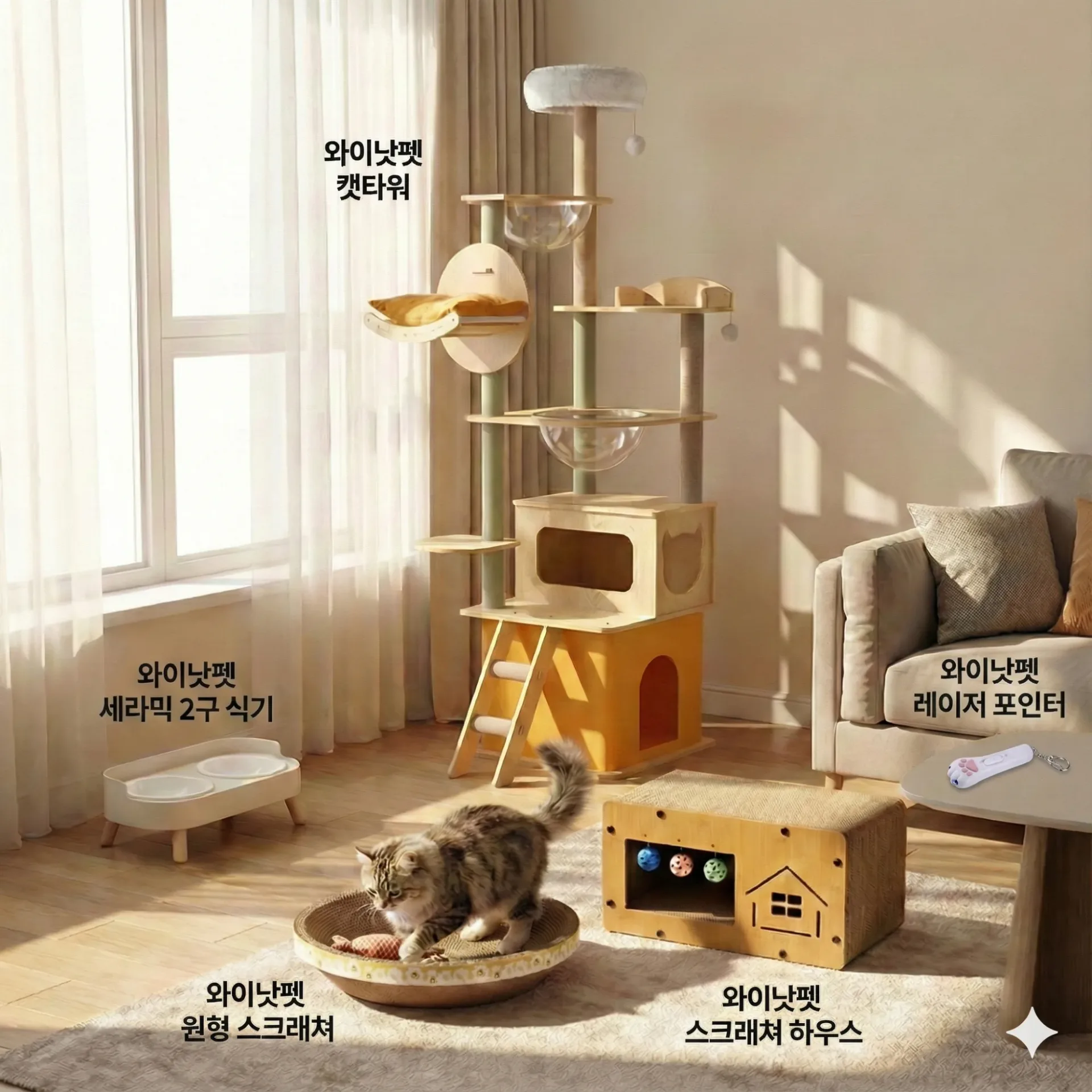사각방석, 여기 있어요