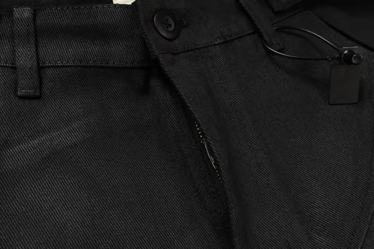 Arc Panel Coated Flare Pants 4