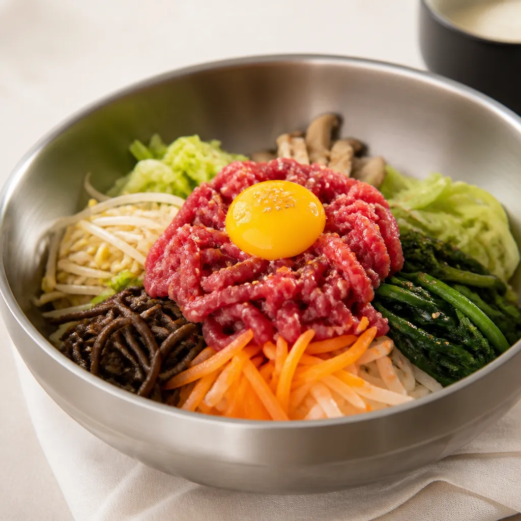 육회 양푼비빔밥