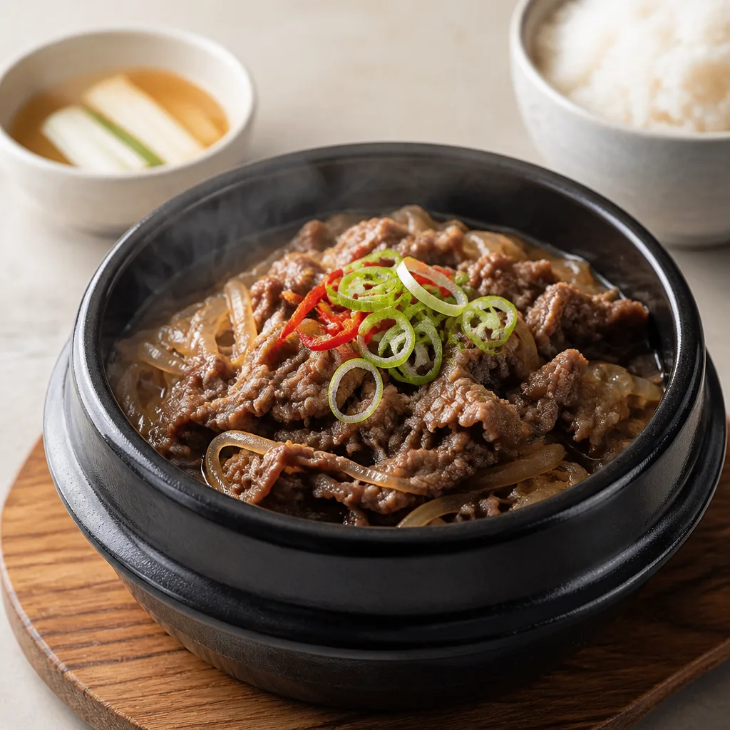 뚝배기 소불고기