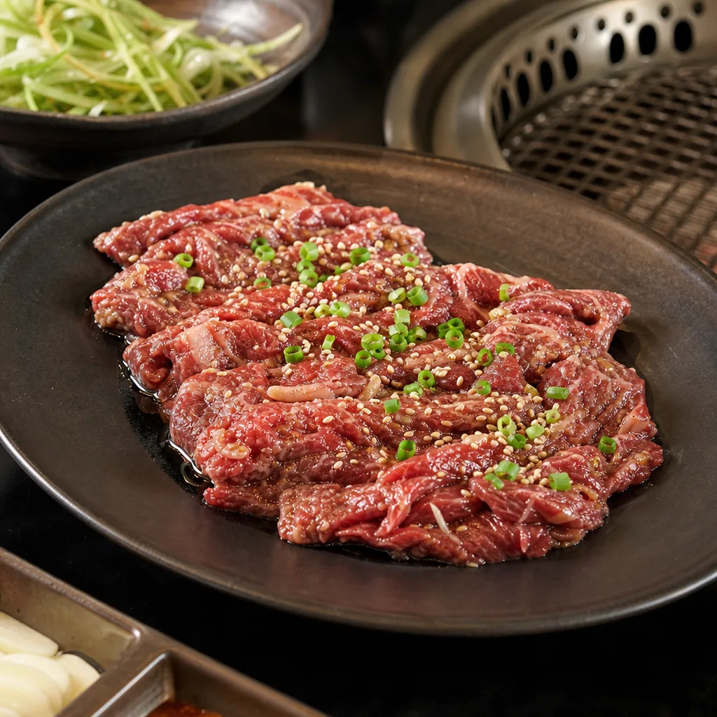 한우 생양념갈비살